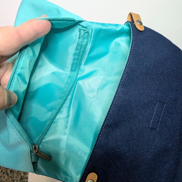 Starbucks Rawrow Collaboration Foldable Navy Cross Bag Limited - Picture 5 of 10